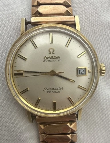 1960’s. Omega Seamaster DeVille Automatic Caliber 563  17 Jewels Watch RUNS