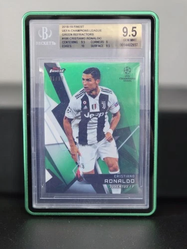 2018 Topps Finest Cristiano Ronaldo Refractor /99