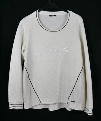 LIU JO Stretch Pullover Sweater Modern Chic Bequem Pailletten Größe DE 44/46 TOP - Bild 1 von 4