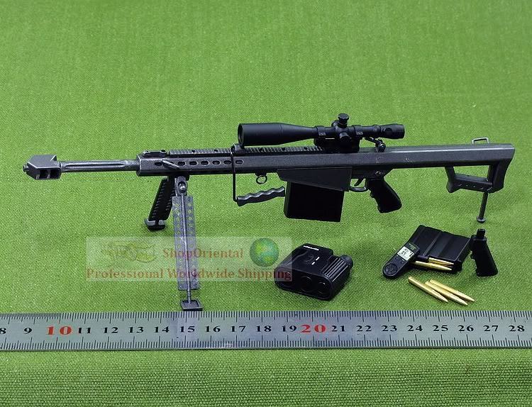 1/6 Scale Modern Era .50 Caliber Barrett Sniper Rifle 110146