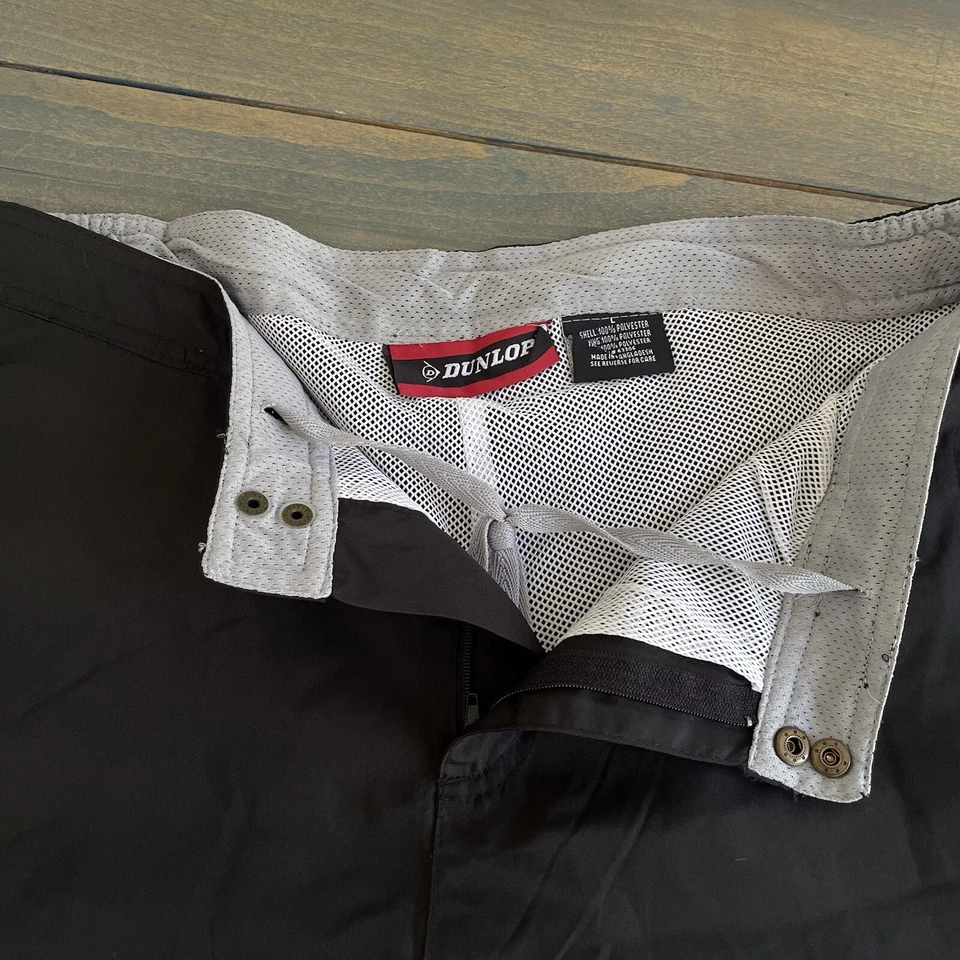 Dunlop Womens Black Lightweight Crop Capri Track Pants Size Large (J6) - Image 3 of 4