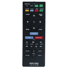 NEW Remote RMT-B126A DVD Blu-Ray Netflix For Sony BDP-S3200 BDP-S5200 BDP-BX520
