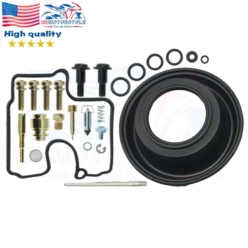 2x Carburetor Gaskets Jets Rebuild Repair Kit For SUZUKI SV650 SV650S SV 99-02 - Image 2 of 4