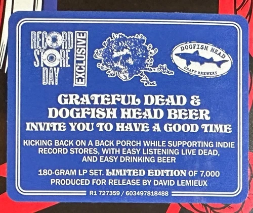 GRATEFUL DEAD On A Back Porch Vol. 1 *SEALED* Vinyl LP w/ Hype Sticker RSD 2025