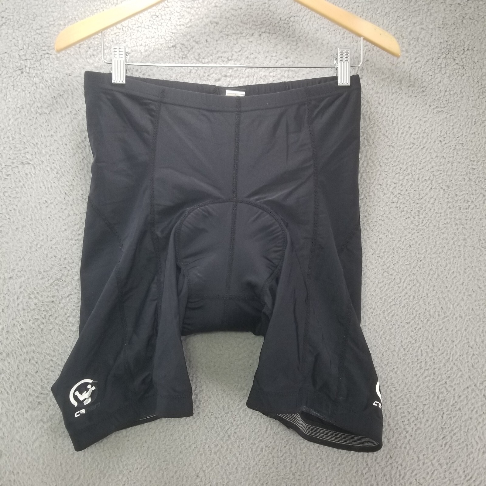 Canari Gel Padded Biking Shorts Adult Size Large Mens Black Cycling