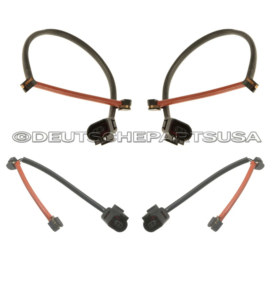 JUEGO INDICADOR SENSOR DESGASTE PASTILLAS FRENO DELANTERO TRASERO PORSCHE CAYENNE 4 Foto 3 de 3