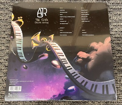 AJR The Click (Deluxe Edition) SEALED NEW 2018 1st Press LP & 7