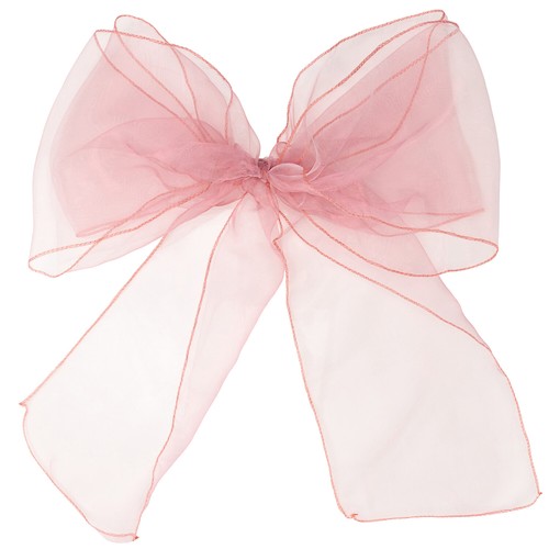 1-100pcs Organza Sashes Chair Cover Bow Sash for Wedding Party Decorations - Picture 153 of 164
