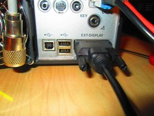 Yaesu FTDx-10 DVI to VGA 6 foot Video Cable for External Monitor.