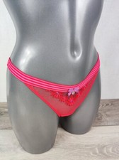 Image of NEW Boux Avenue Red Mix Rayna Thong Lingerie Underwear UK 6 RRP£16