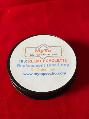 10 X KLEMT ECHOLETTE Tape Echo Loops NG, E51 all models | eBay