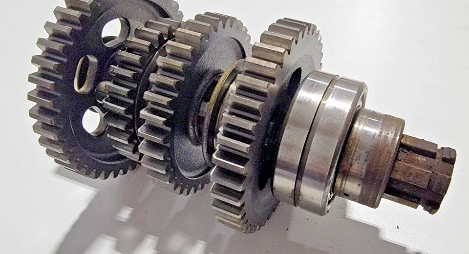 Conjunto de caja de cambios de transmisión 1975-1976 Honda TL250 TL Trials 250 75 76 Foto 4 de 4