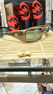 Electric Hi Fi TRANS METAL AMBER-G15 Advanced Polarized lenses . VTG 2005 NWT