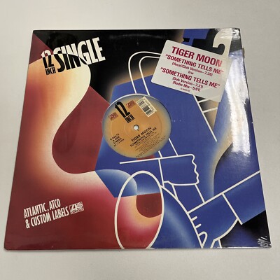 Tiger Moon - SOMETHING TELLS ME - 12'' - 1987 - EX VINYL