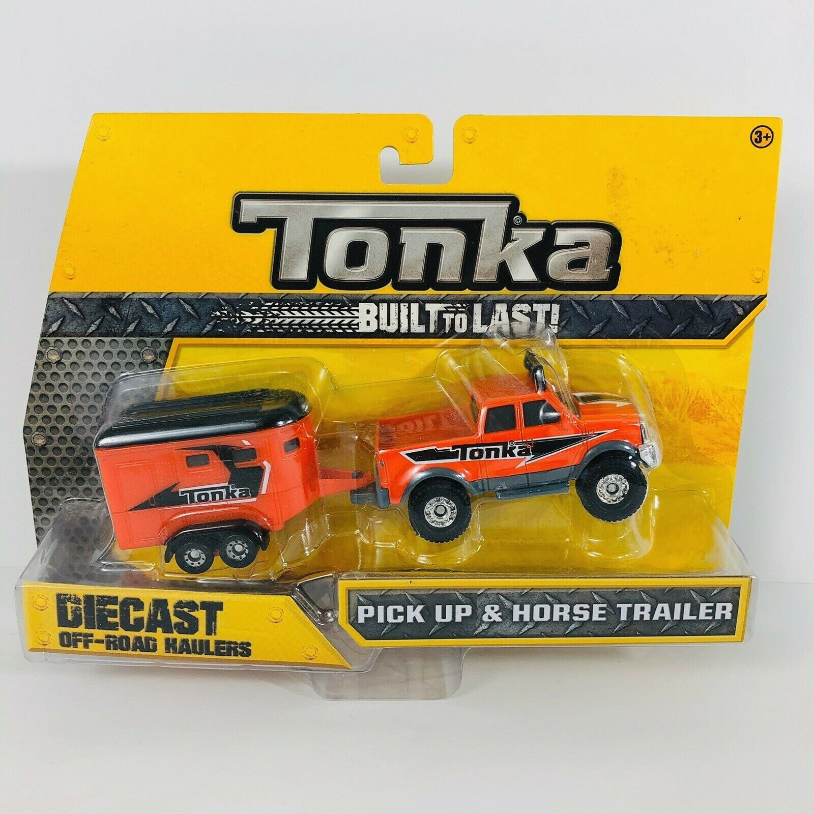 tonka truck and horse trailer