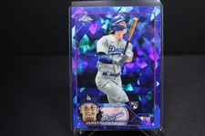 2023 Topps Chrome Sapphire JAMES OUTMAN RC BASE #395 Los Angeles Dodgers