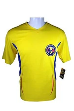Rhinox Club America Soccer Official Adult Soccer Training Poly Jersey -J009 Medi