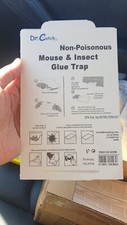 Dr Catch Mice Glue Traps Pest Sticky Boards 72 MAX Trap Catch Spiders Insects