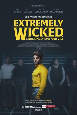 Extremely Wicked, Shockingly Evil, and Vile (2019)_3 Movie Film Poster Canvas ic