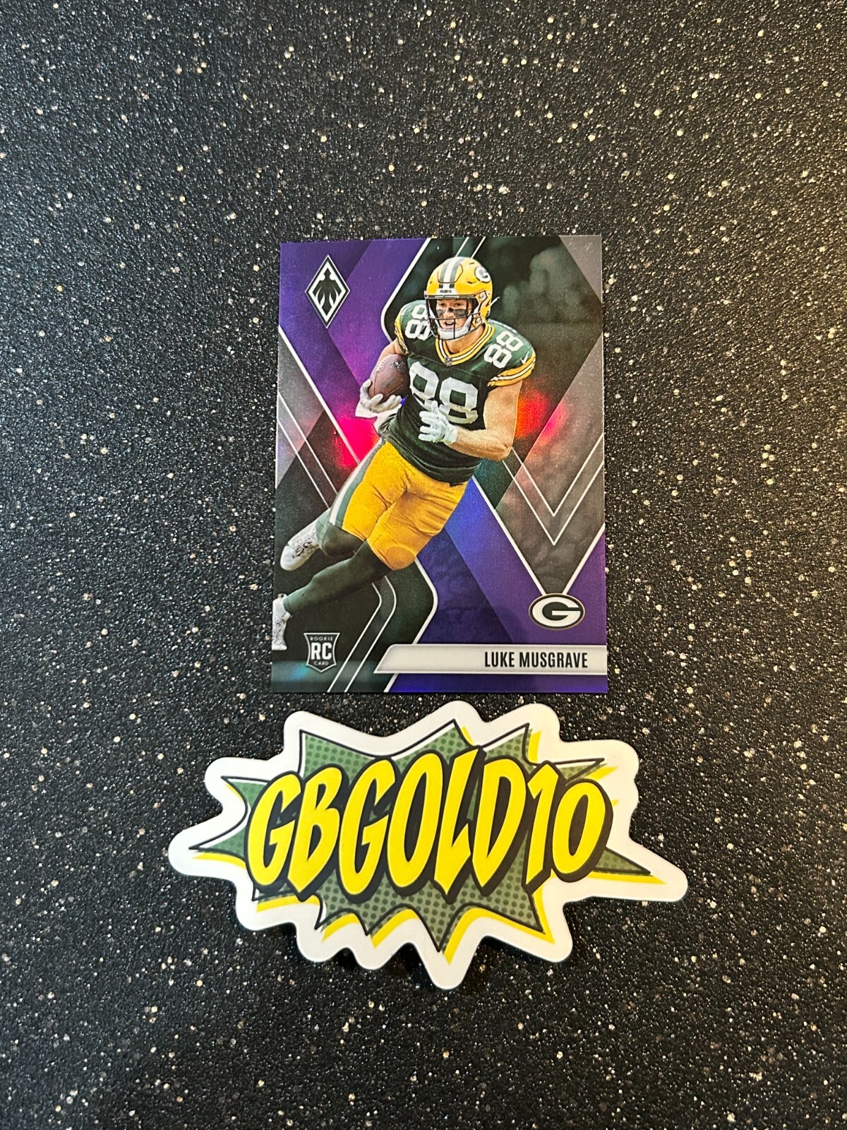 2023 Panini Phoenix - Rookies #160 Luke Musgrave (RC) Purple /125