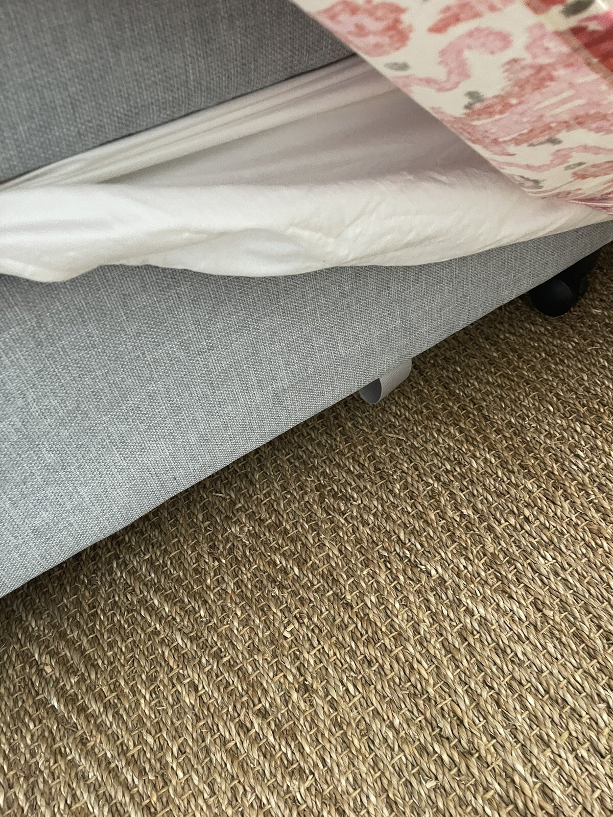 Single Trundle Bed Turns into a Queen Bed Custom Made Valance