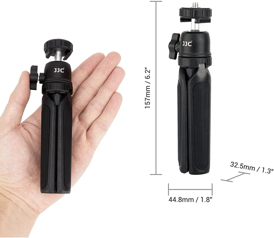 Extendable Mini Tripod for Sony ZV-E10 A6000 A7C Canon M50 M6 Mark II III G7X G7 - Image 2 of 4