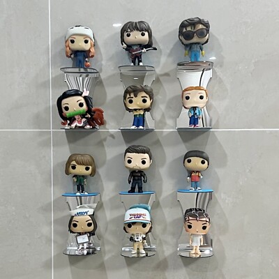 6PCS Acrylic Wall Mounted Disply Shelf Funko Pop Display Stand - Main Image