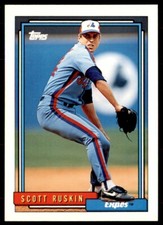 1992 Topps Scott Ruskin Montreal Expos #692