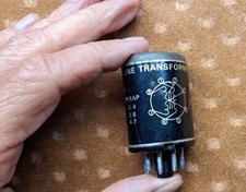 Trasformatore di linea plug-in ALTEC / PEERLESS vintage n. 15356 600-600 CT -RIDOTTO