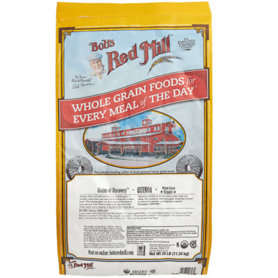 Bob's Red Mill 25 lb. Organic White Quinoa