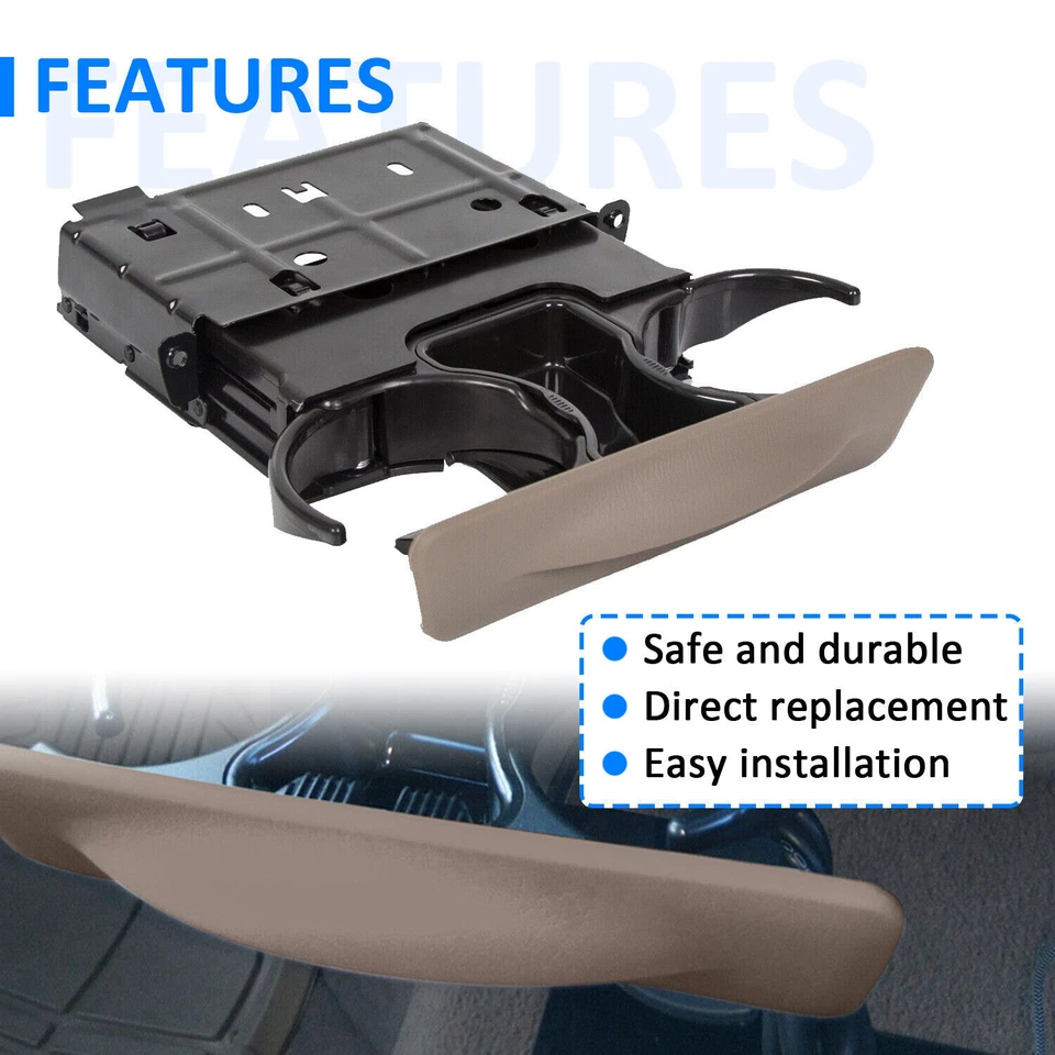 Portavasos de tablero para Ford Excursion F250 F350 F450 F550 Super Duty 1999-2004 Foto 2 de 4