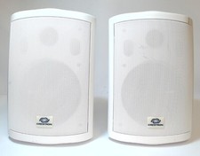 Crestron 80 watt speaker pair white FS6-W