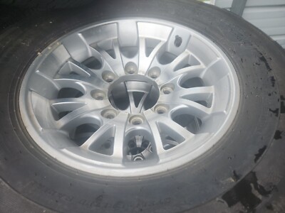 16'' 8 LUG ON 6.5 ALUMINUM WHEELS & 235/80/16 10 PLY LOAD RANGE E 