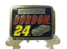Nascar 24 Jeff Gordon Winston Cup Series No 033419 VTG 1998 Belt Buckle w/Box