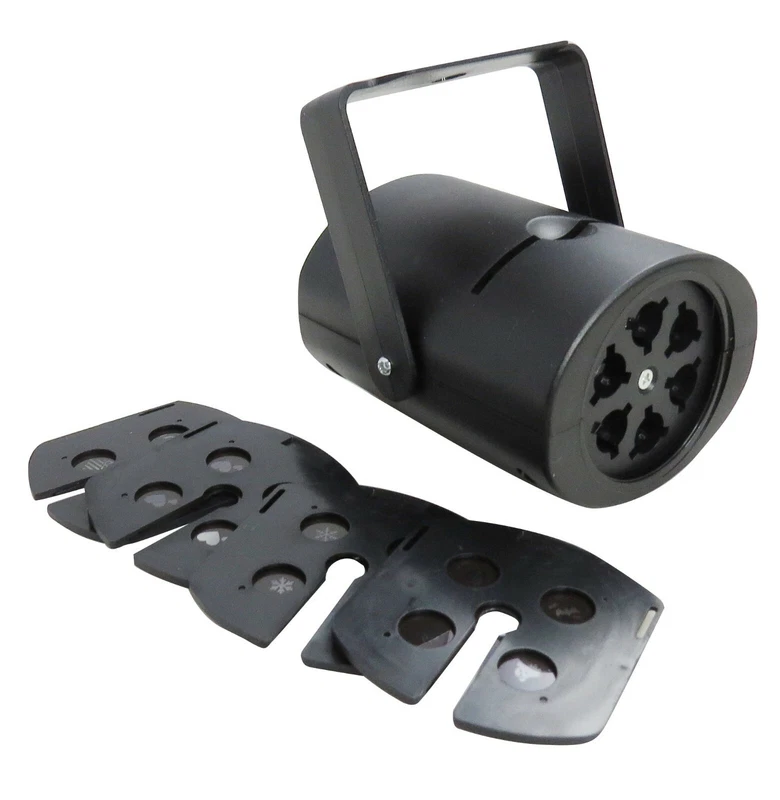 Proiettore LED Multicolore con 4 Figure Incluse Karma CLP 68 Magic Light Gobo, fotografia 6 di 11