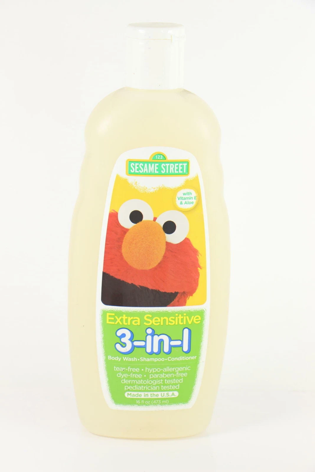 2 PACK Sesame Street Extra Sensitive 3in1 Wash Shampoo Conditioner 16 Oz U33B