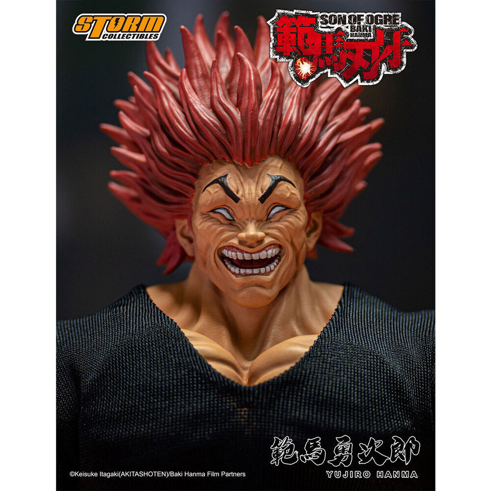 スポーツ Storm Toys 1/12 Hanma Yujiro KIBK02E Storm Toys KIBK02E 1/12 YUJIRO HANMA 6'' Action Figure Full