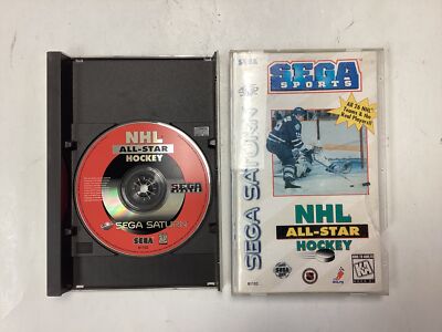 NHL All Star Hockey- Sega Saturn Complete TESTED CIB 10086811025| eBay