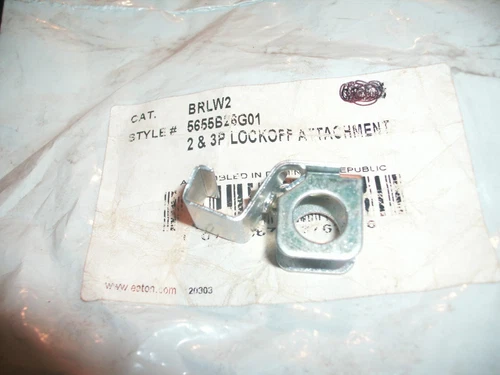 EATON BRLW2 TYPE BR 2 3 POLE CIRCUIT BREAKER HANDLE LOCKDOG 5655B26G01 SOLD EACH