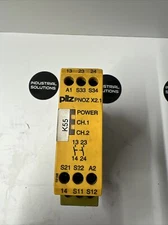 Pilz PNOZ X2.1 24VAC/DC 2N/O Safety Relay 24 Vac