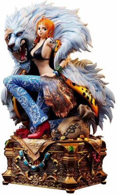 ONE PIECE　Log Collection　NAMI RARE One Piece Log Collection BIG Statue Series NAMI Figure