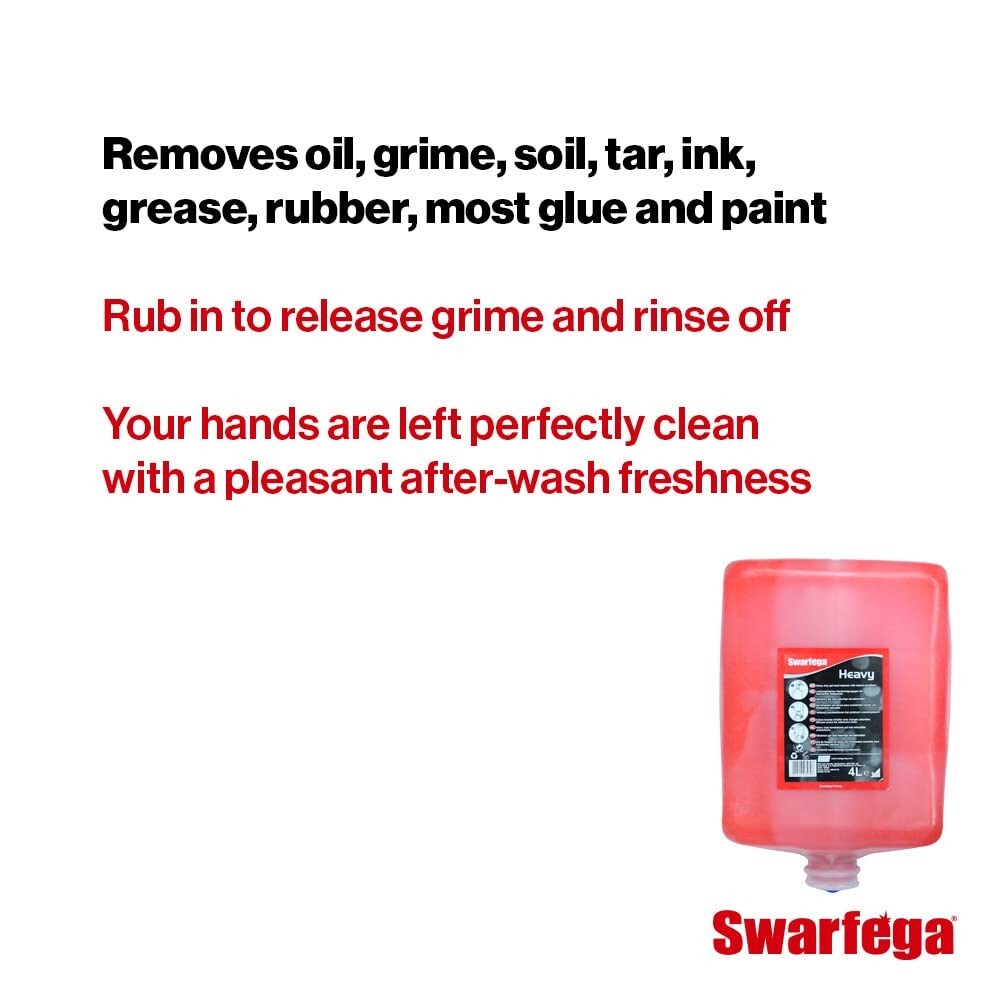 SWARFEGA Hand Heavy Duty Cleaner 4L Litre Cartridge Nonabrasive natural eBay