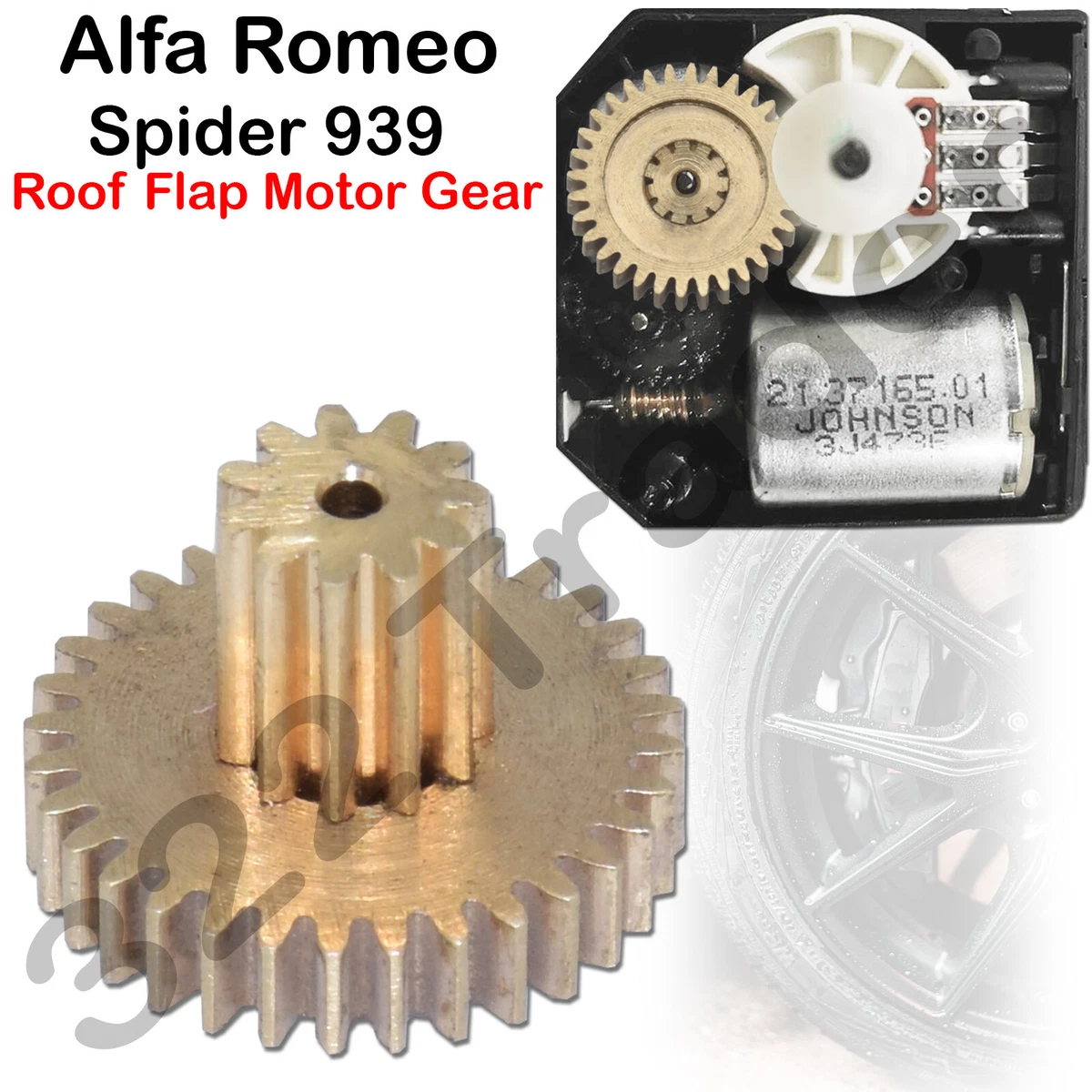 Alfa romeo spider 939 on sale roof flap motor