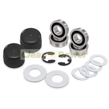 For Husqvarna YTH2348 YTH23K48 Front Wheel Bushing To Bearing Conversion Kit