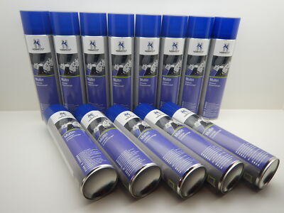 12x MULTIN UNIVERSAL SCHAUMREINIGER GLAS POLSTER NORMFEST 600ML