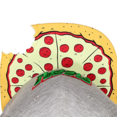 The Pizza Slice Snapback Baseball Cap Funny Flat Hat Unisex  display picture 3