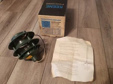 NOS! Keene Stonco L-30 Two Tier Green Path-Light Exterior Glass Dome Fixture