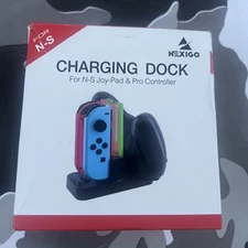 Nexigo Charging Dock For Nintendo Switch Joy-Pad And Pro Controller