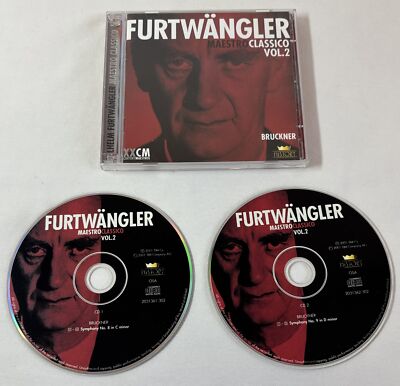 CD ~ Wilhelm Furtwangler MAESTRO CLASSICO V. 2 Bruckner Symphony 8+9