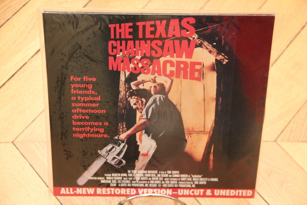 Texas Chainsaw Massacre, 1974 Laserdisc LD NTSC Horror | eBay